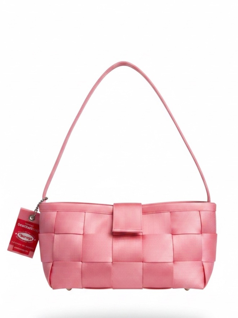 HARVEYS Original Seatbelt Baguette Bag in Bubblegum Pink *RARE*